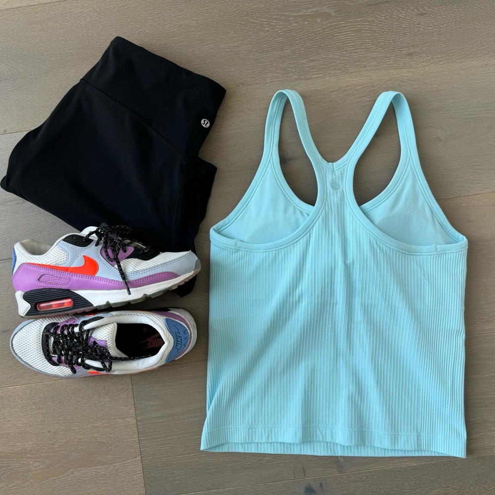 Lululemon ebb to street athletic tank- size 10